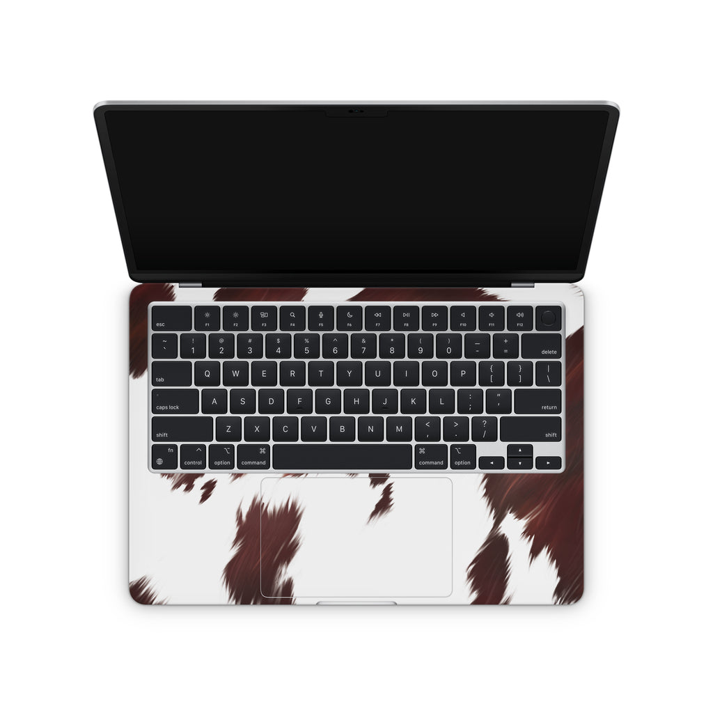 cowhide macbook skin - interior coverage