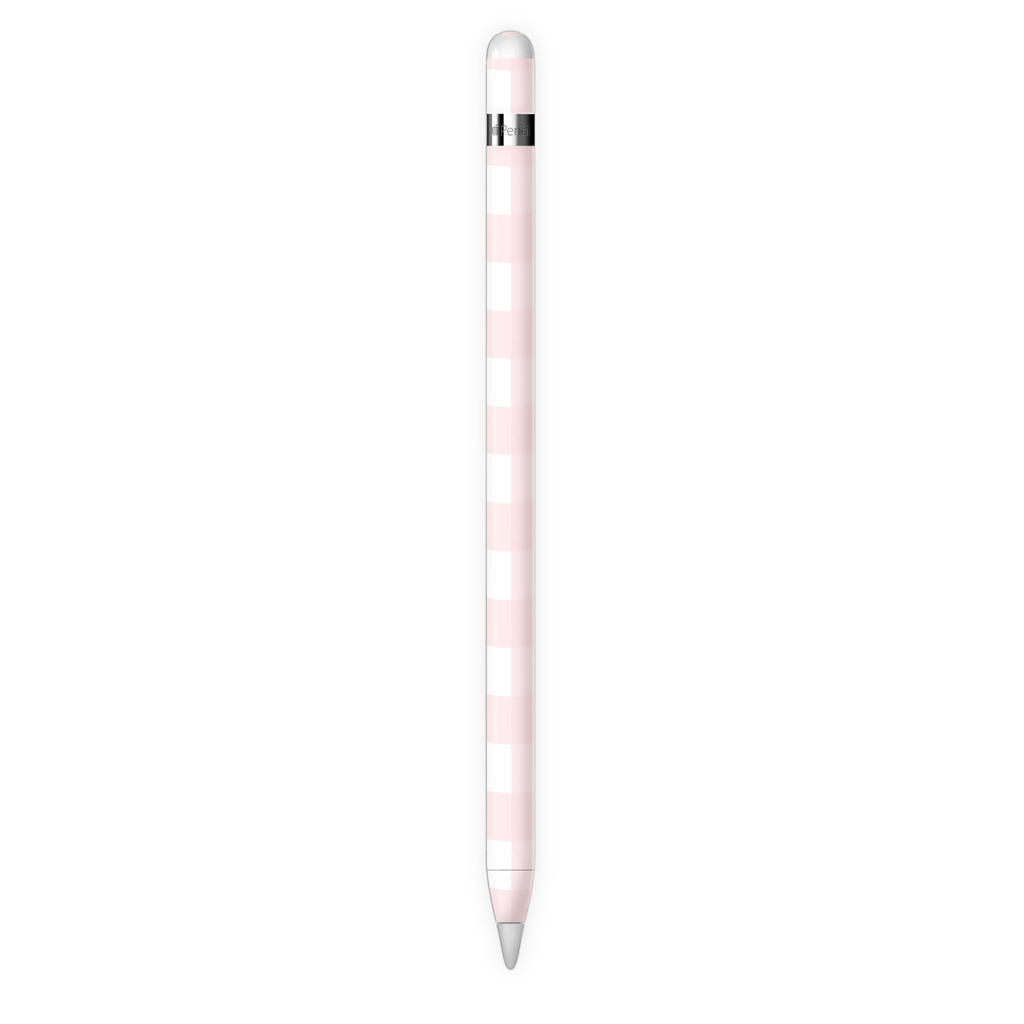 Pink Gingham Apple Pencil Skin