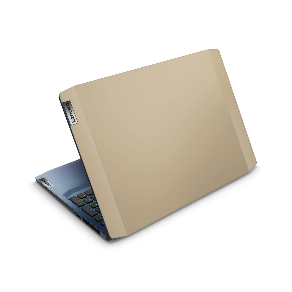 biscuit beige lenovo skin top view