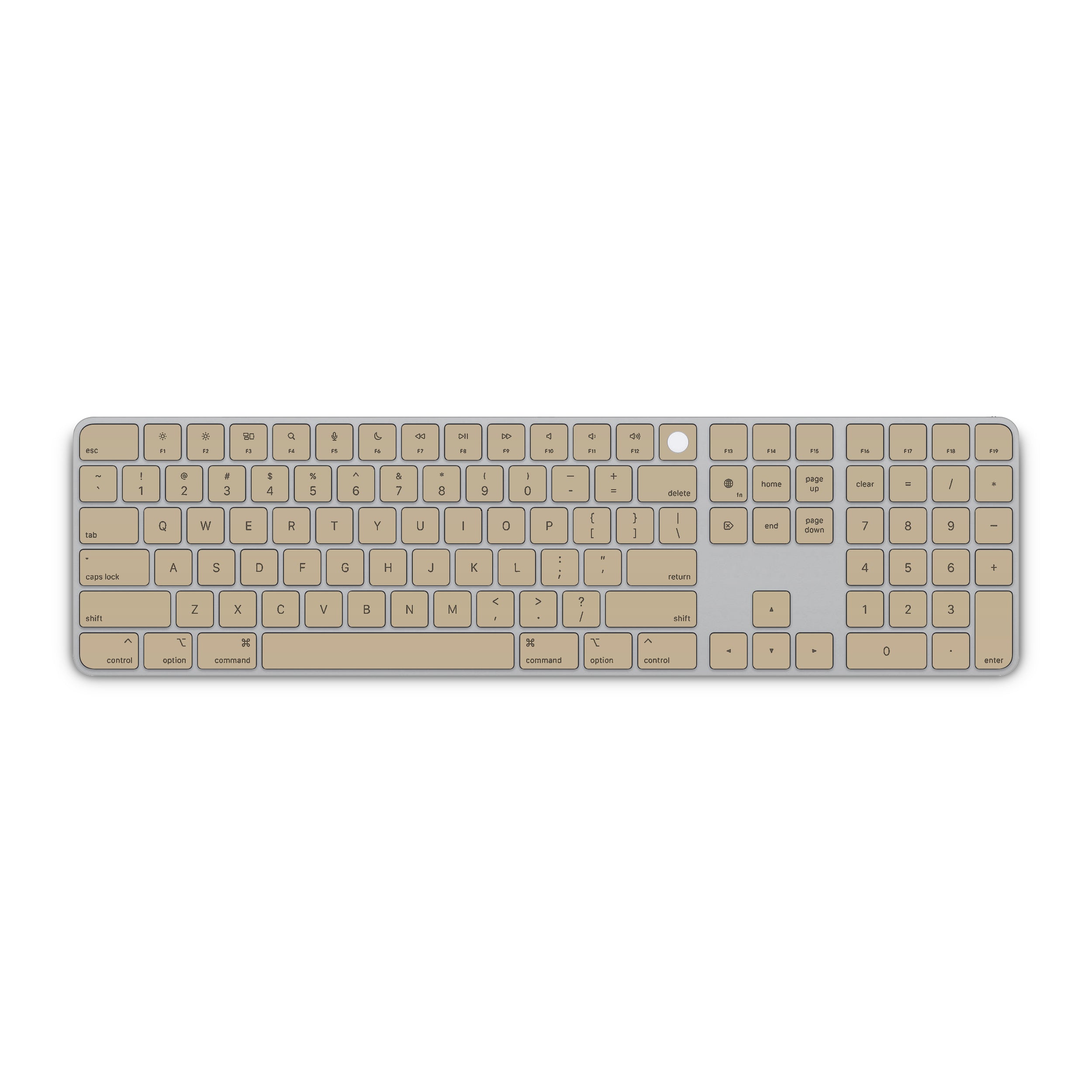 Biscuit Beige Magic Keyboard Skin
