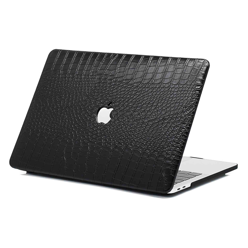 black crocodile macbook case