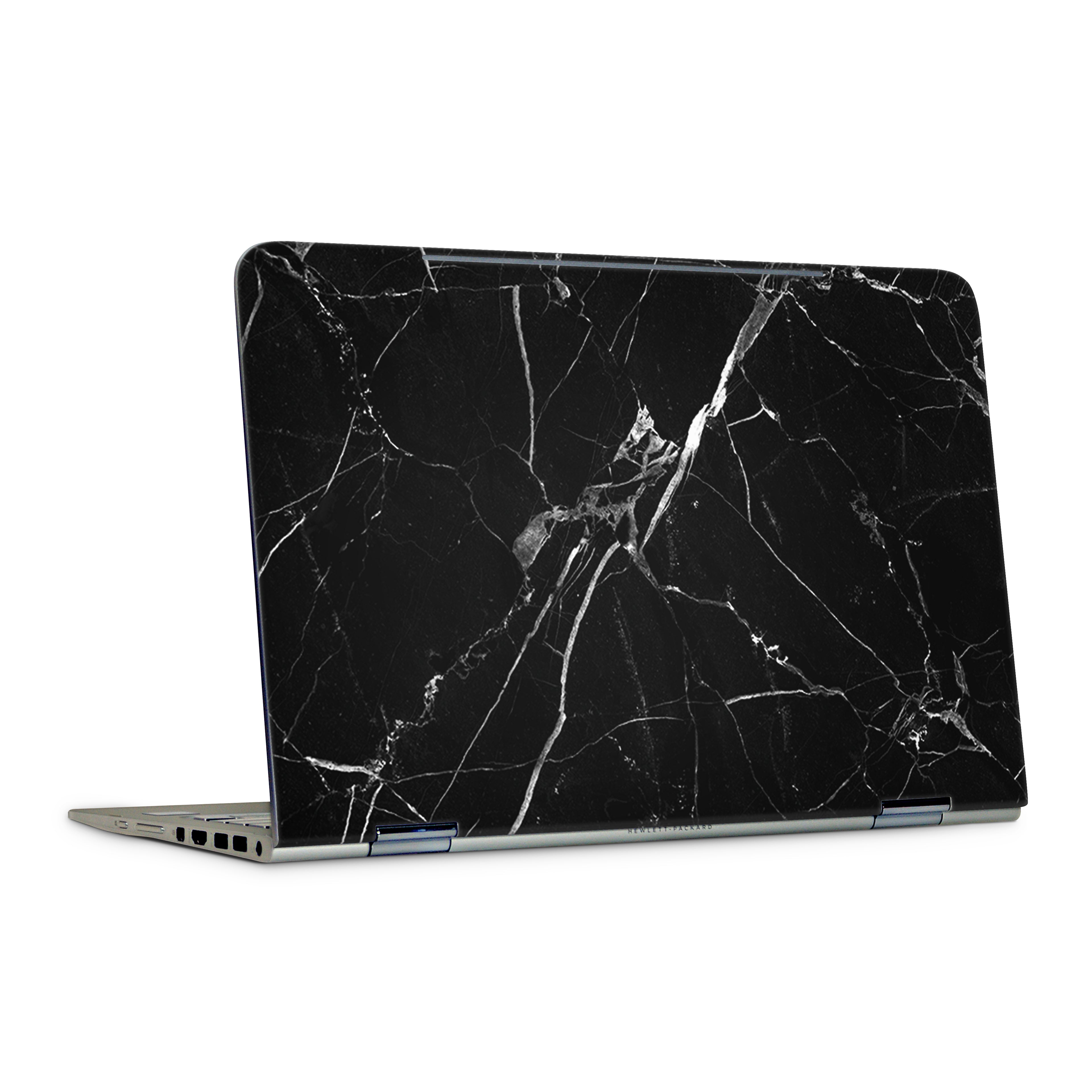 Black Hyper Marble HP Skin Top View