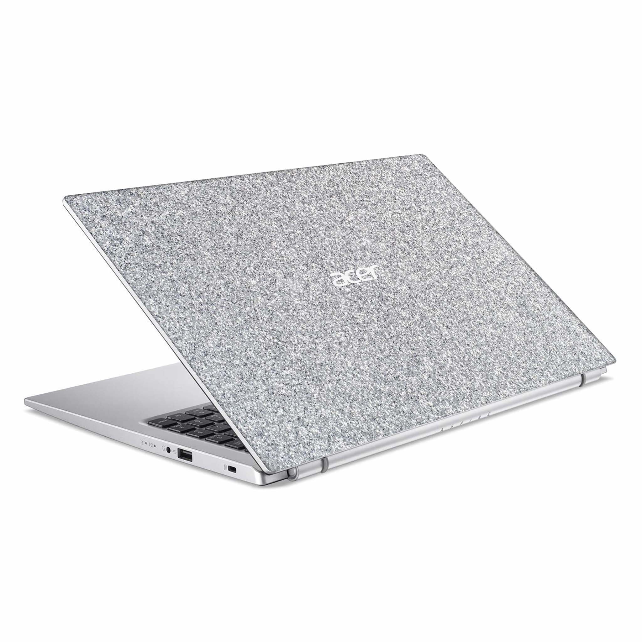 Blanc Glitter Acer Skin Top View