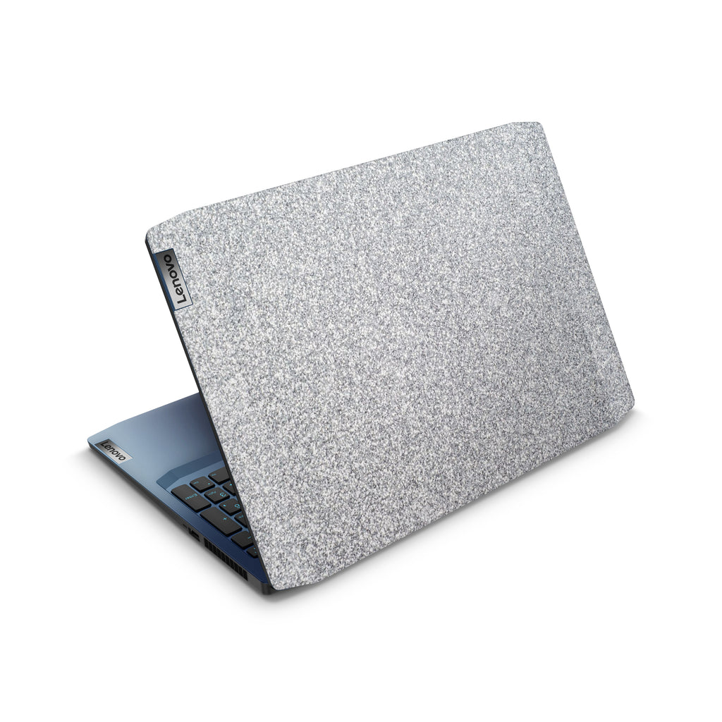 blanc glitter lenovo skin top view