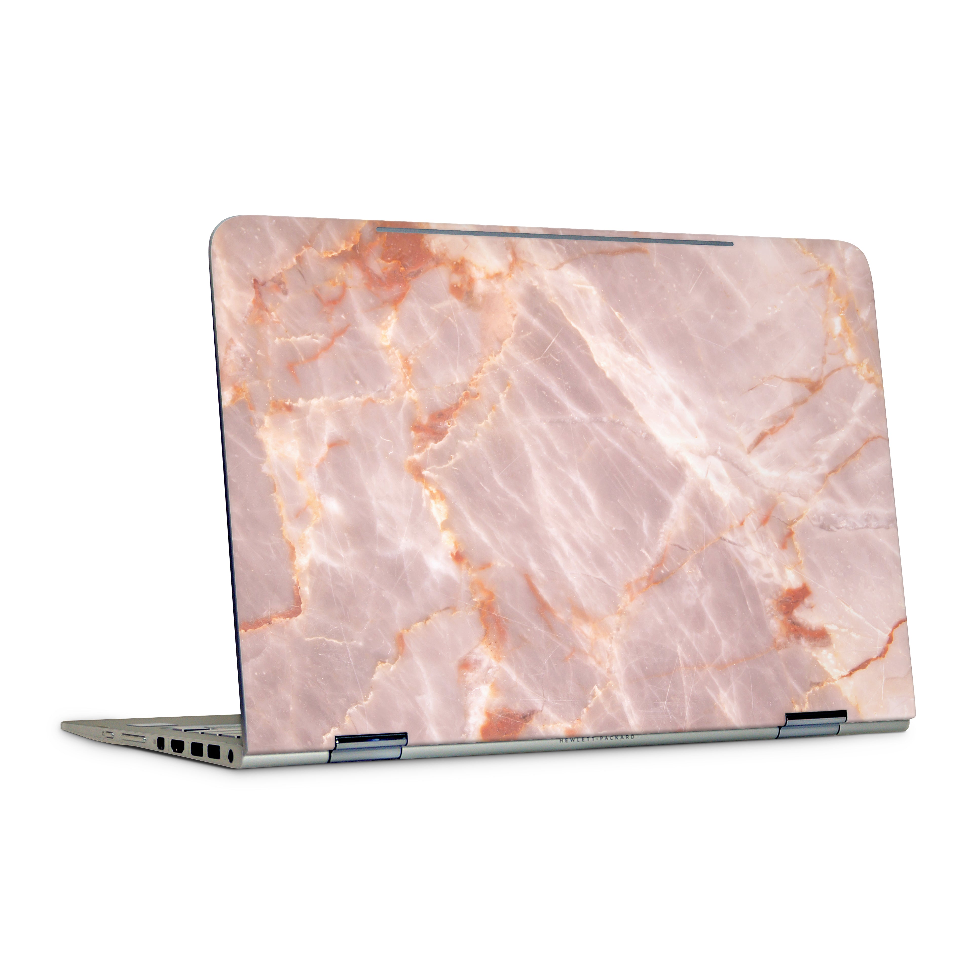 Blush Marble HP Skin Top View