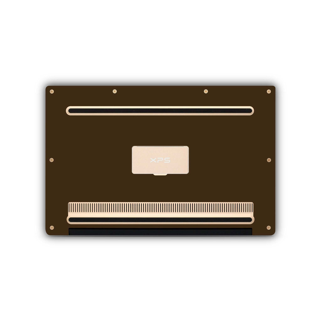 chocolate brown dell skin bottom view