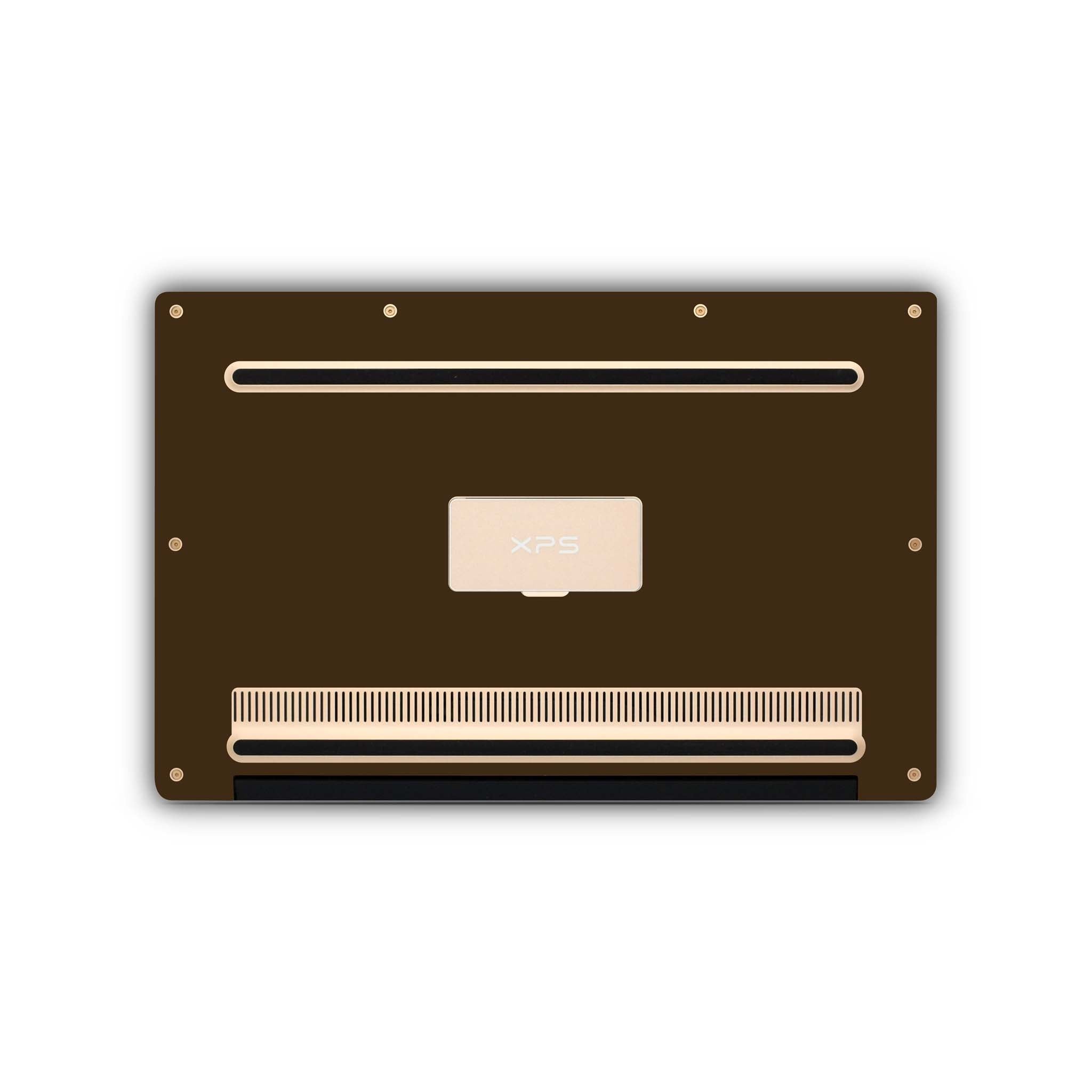 chocolate brown dell skin bottom view