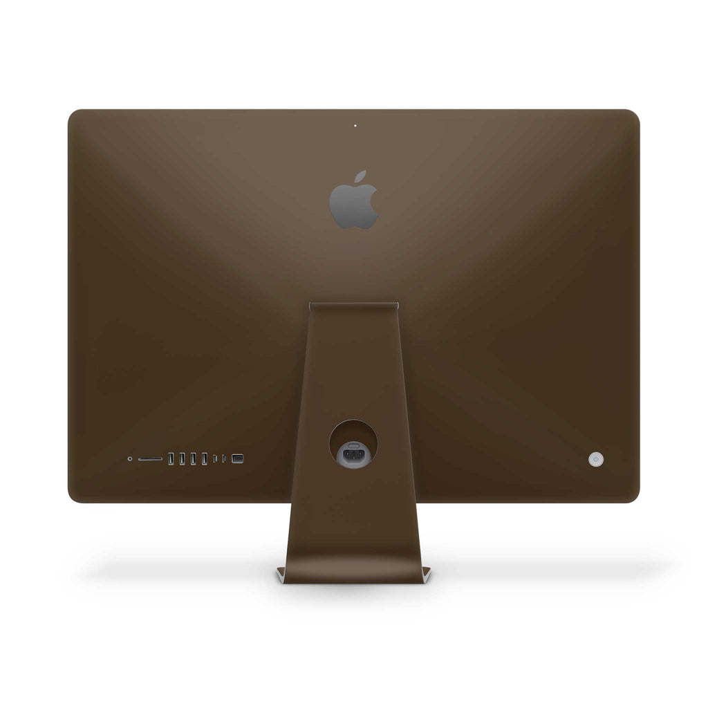 Chocolate Brown iMac Skin