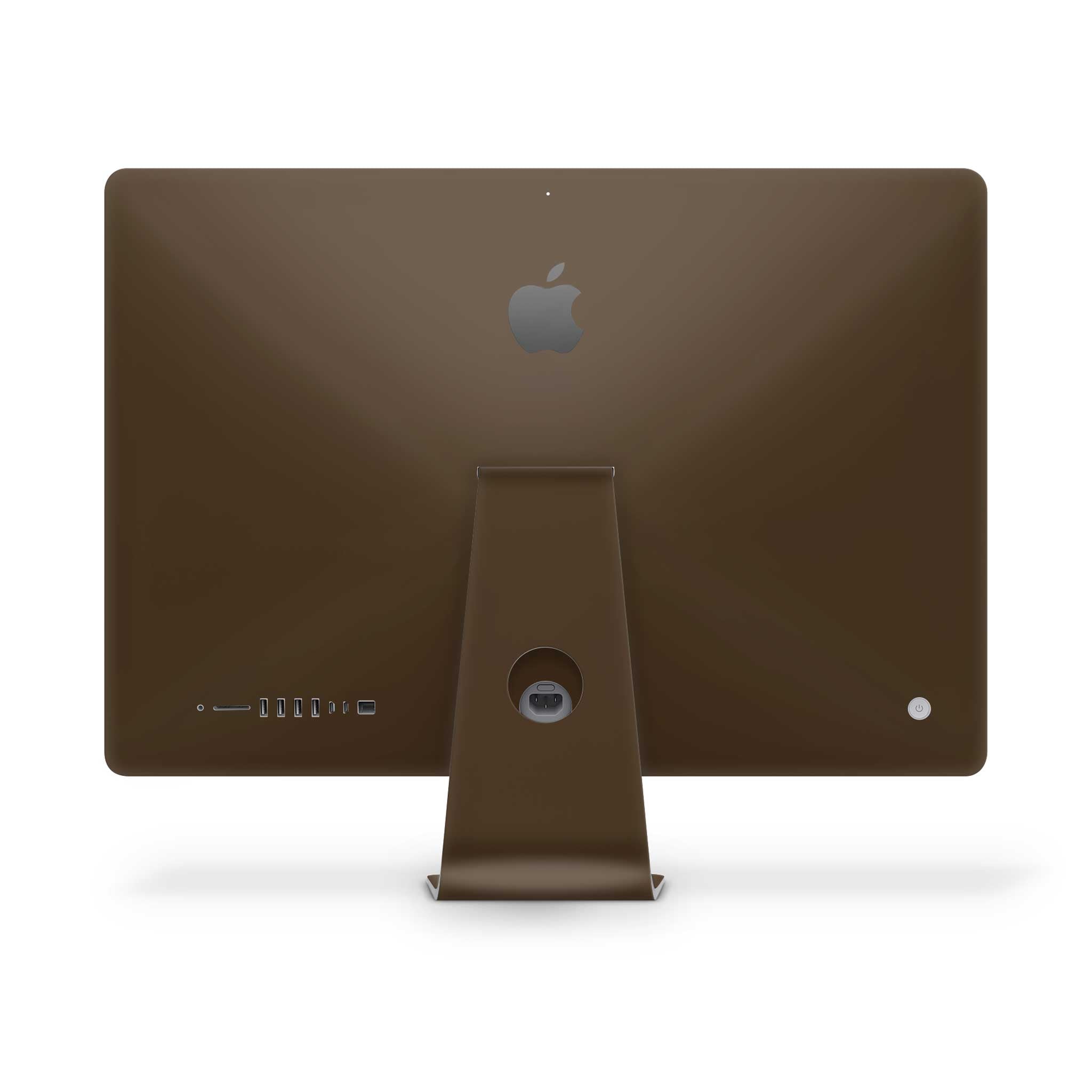 Chocolate Brown iMac Skin