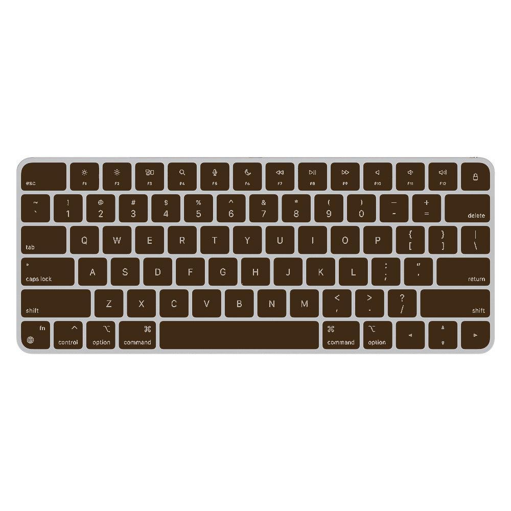 Chocolate Brown Magic Keyboard Skin