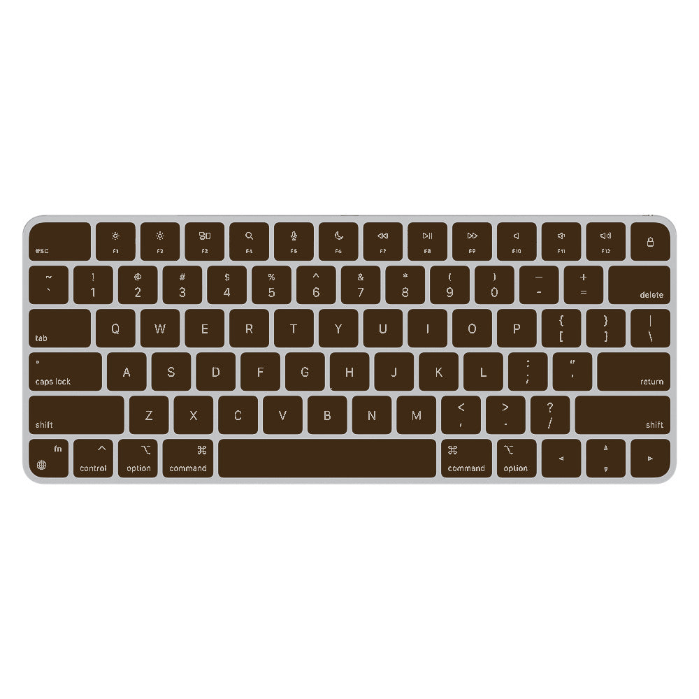 Chocolate Brown Magic Keyboard Skin