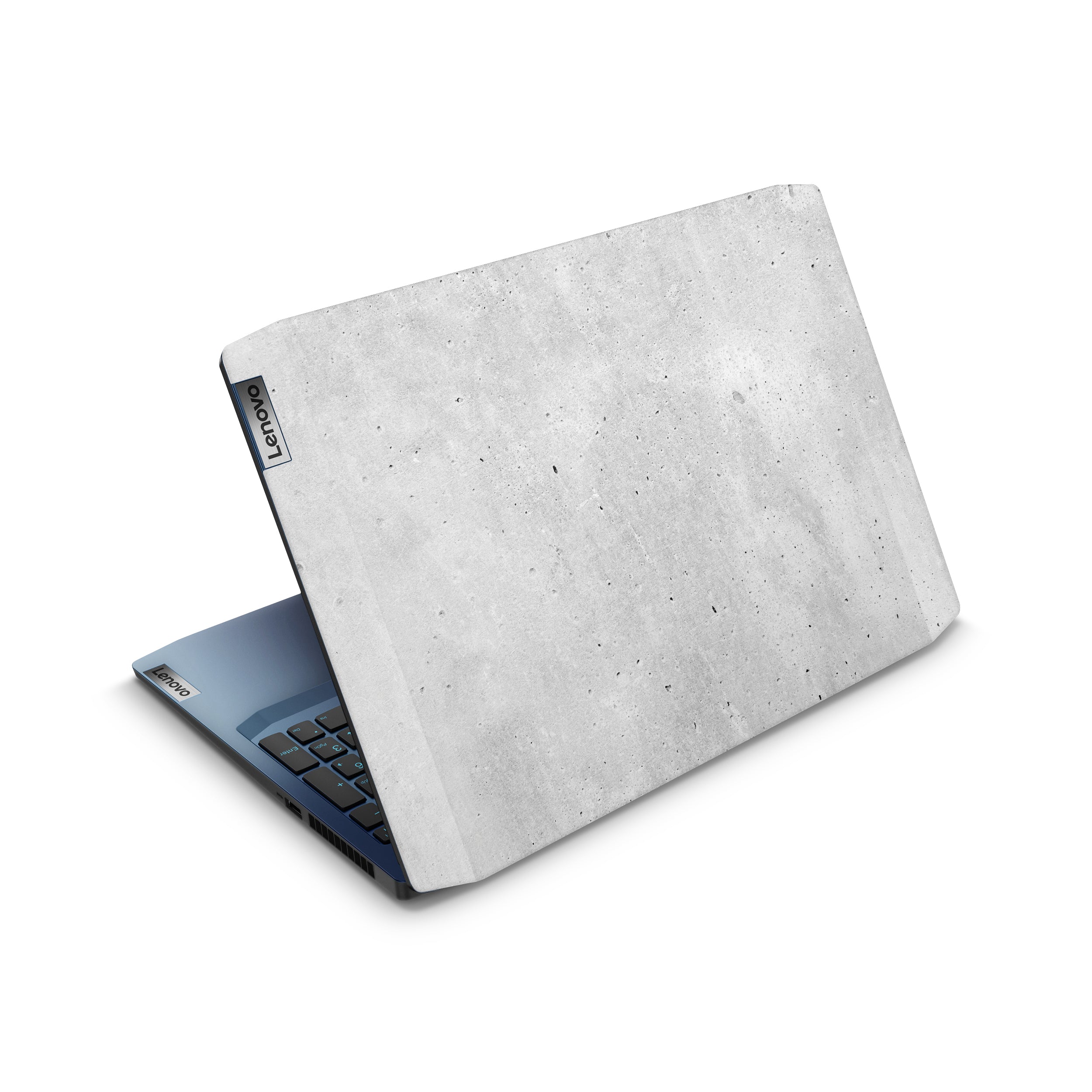 concrete lenovo skin top view