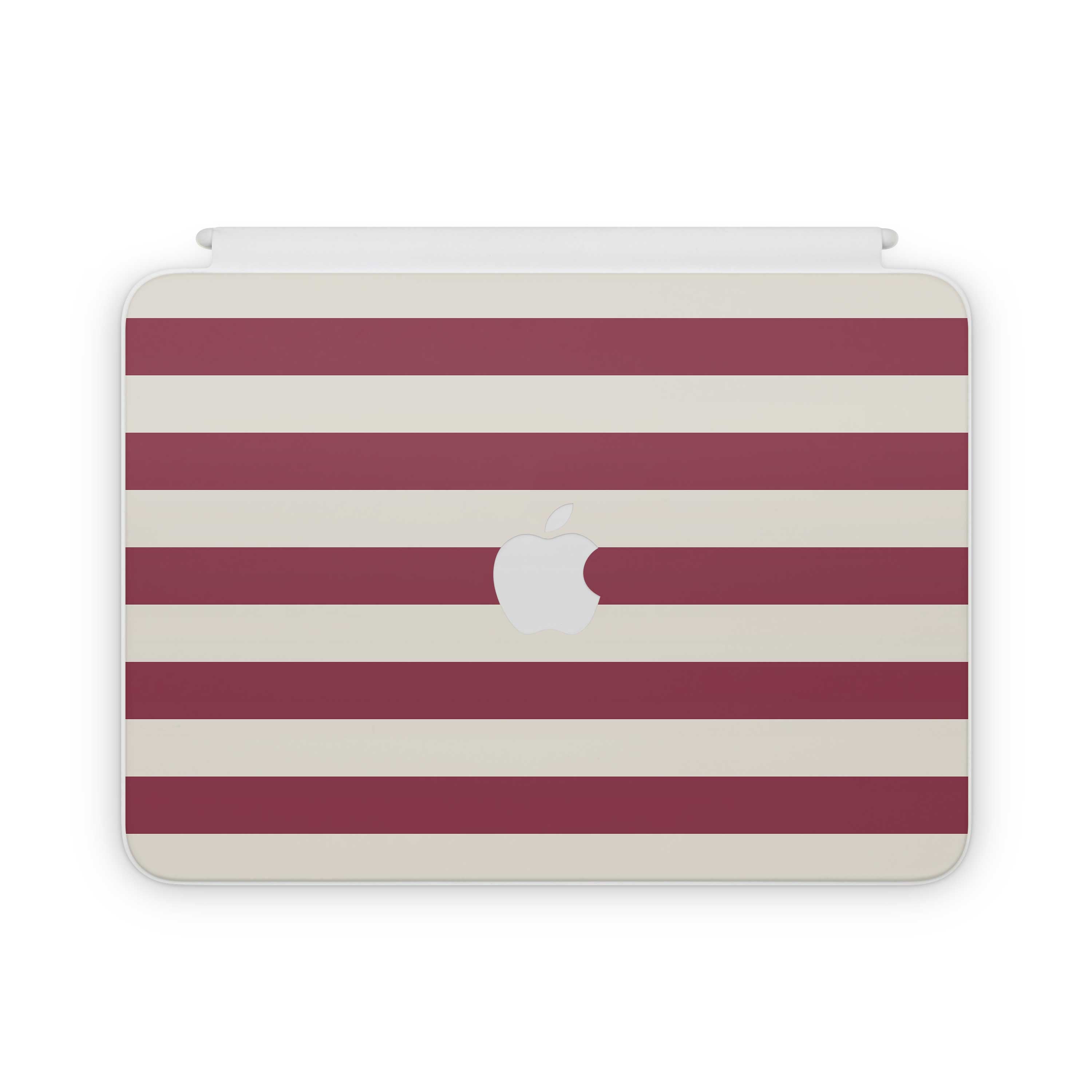 Cranberry Stripe Magic Keyboard Folio Skin