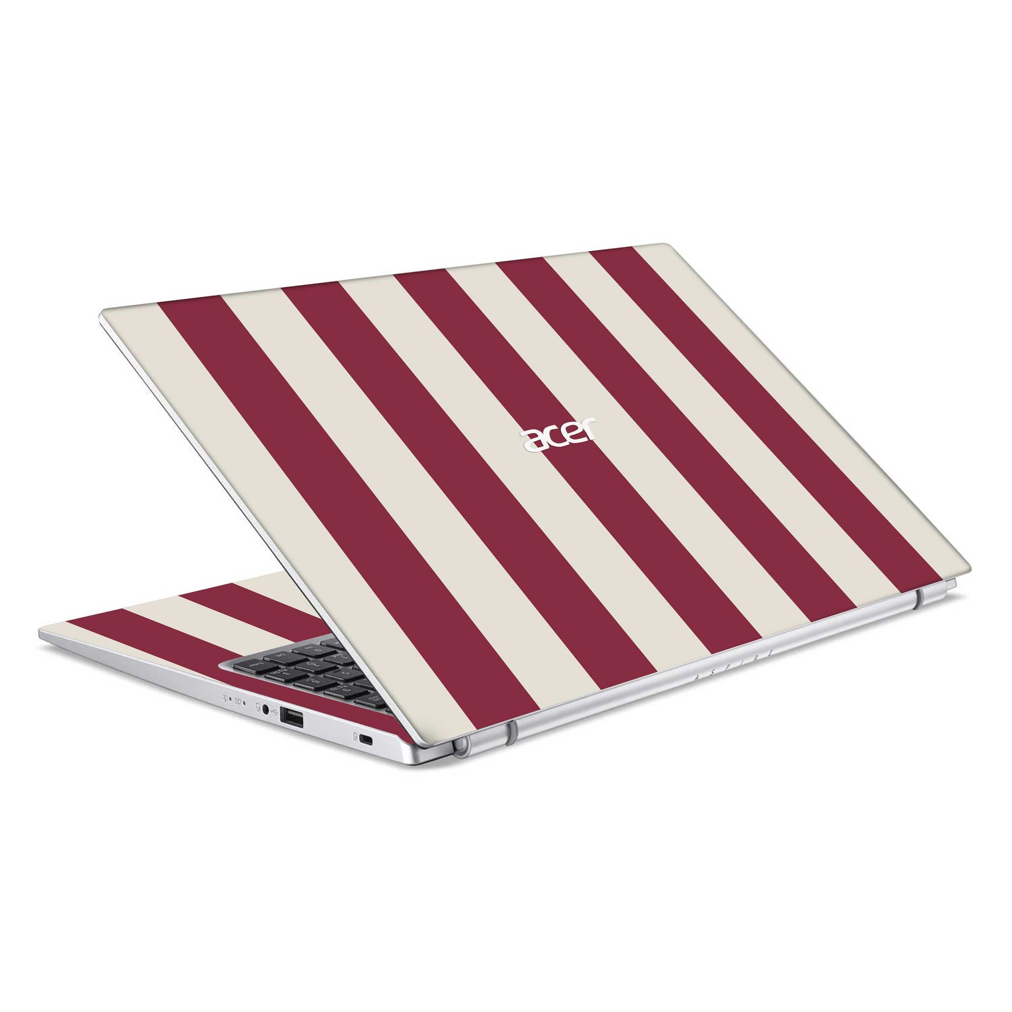 cranberry stripe acer skin