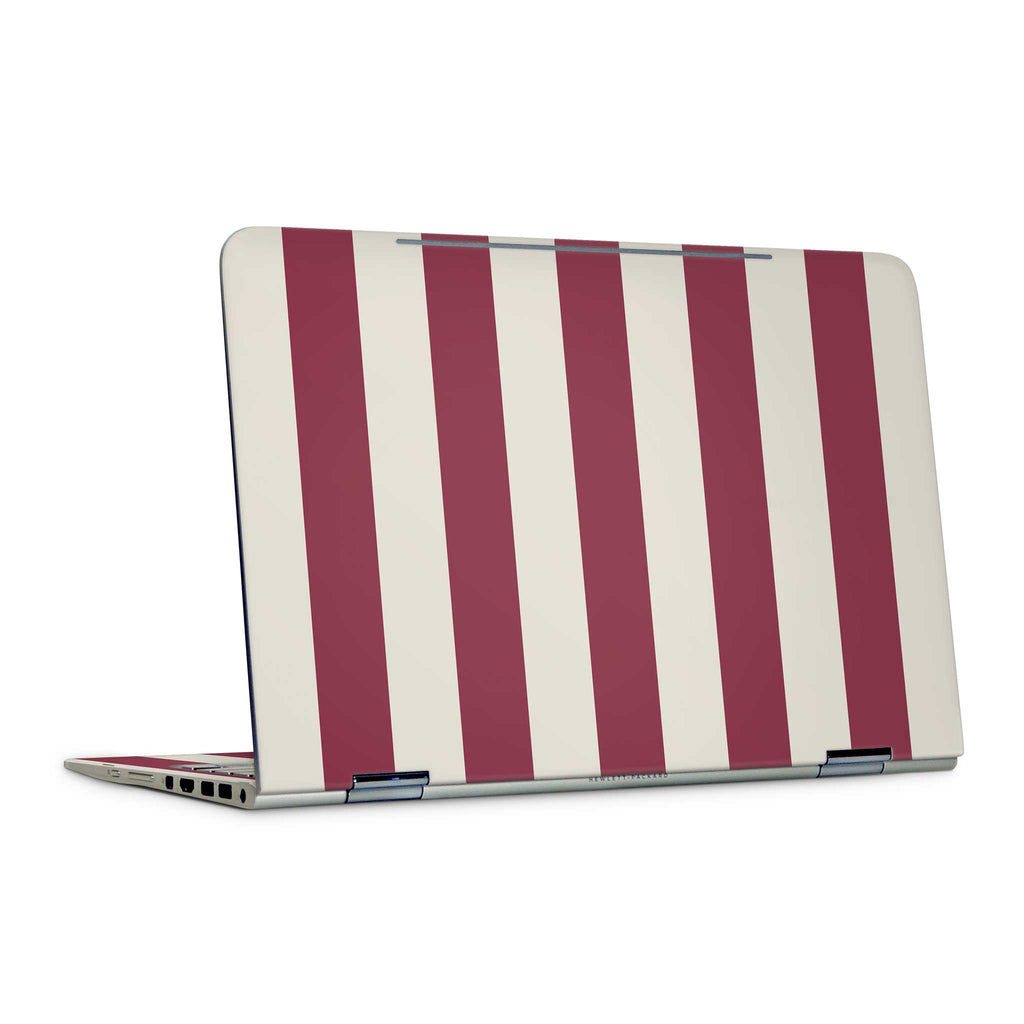 Cranberry Stripe HP Skin