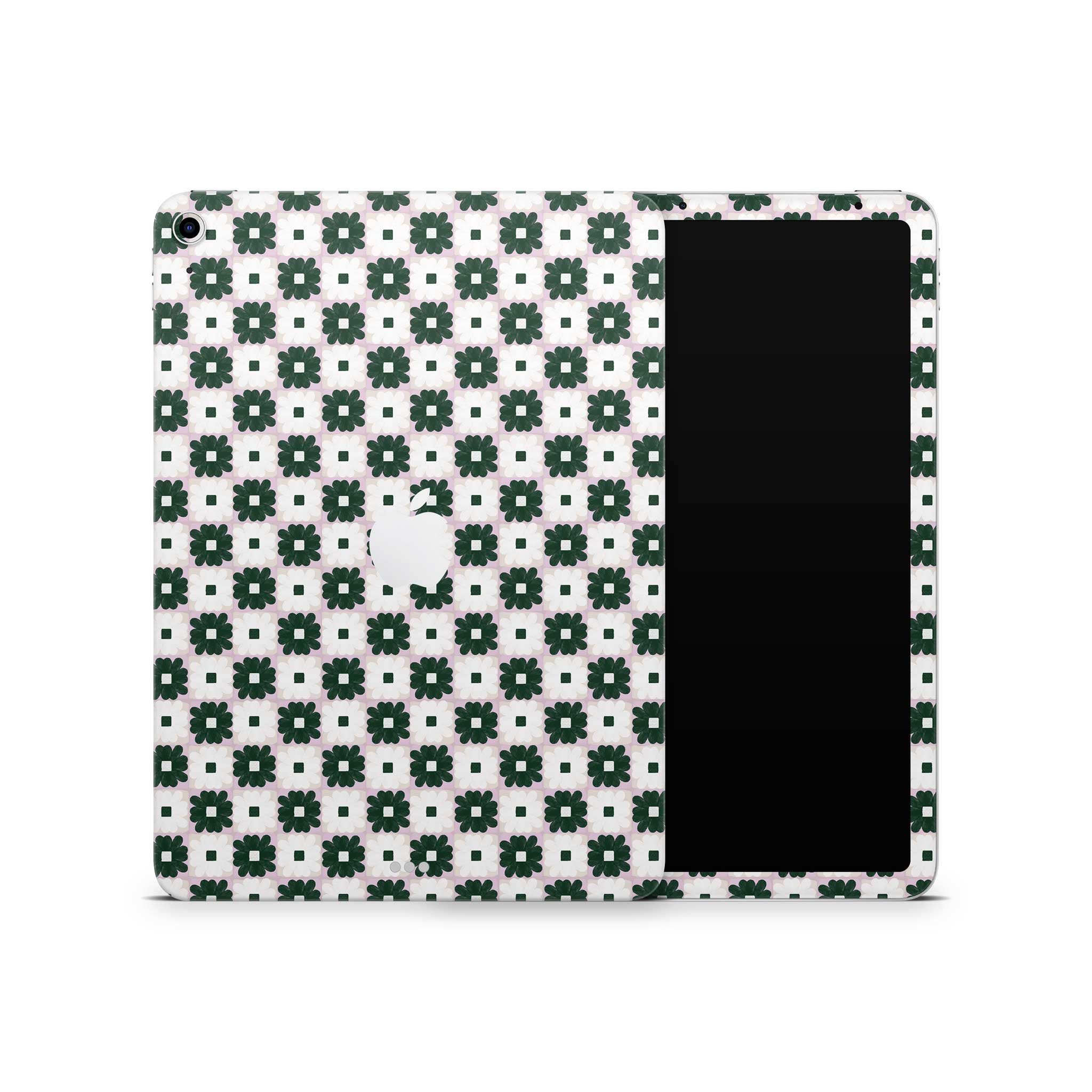 daisy quilt iPad skin