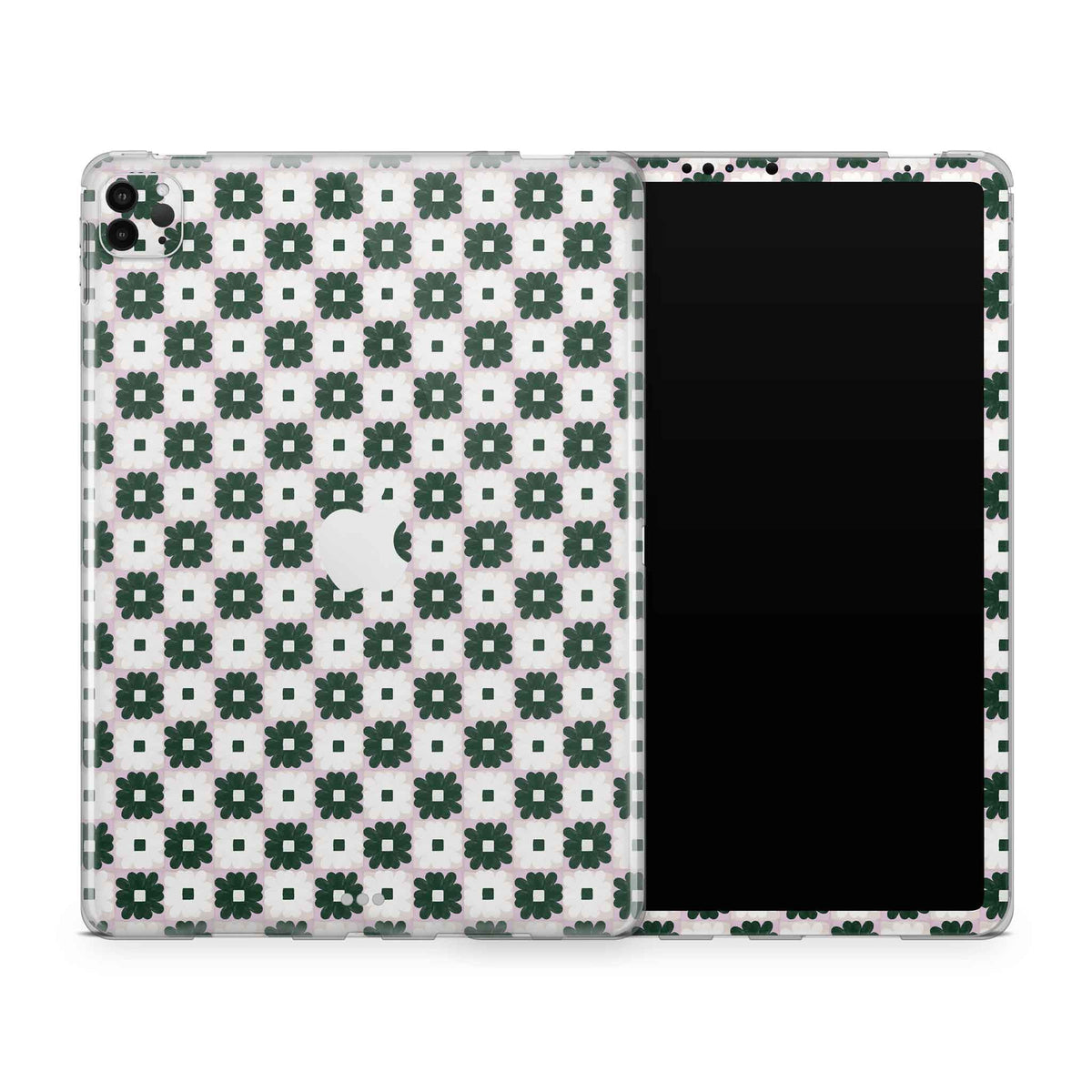 daisy quilt iPad skin + case