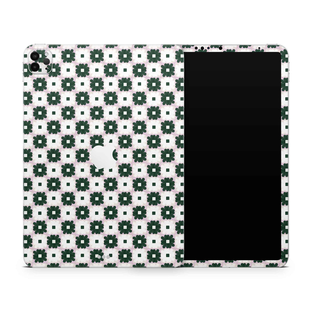 daisy quilt iPad skin