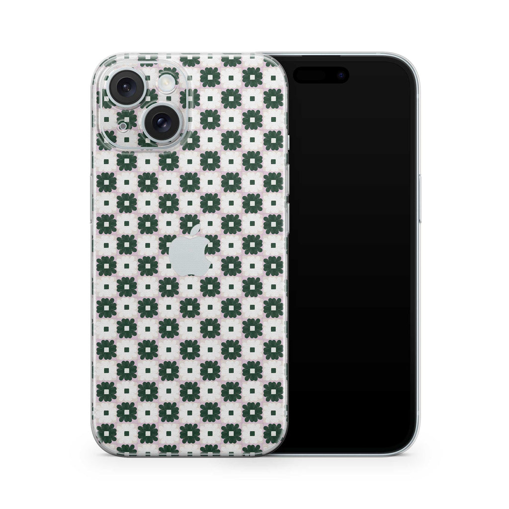daisy quilt iphone case