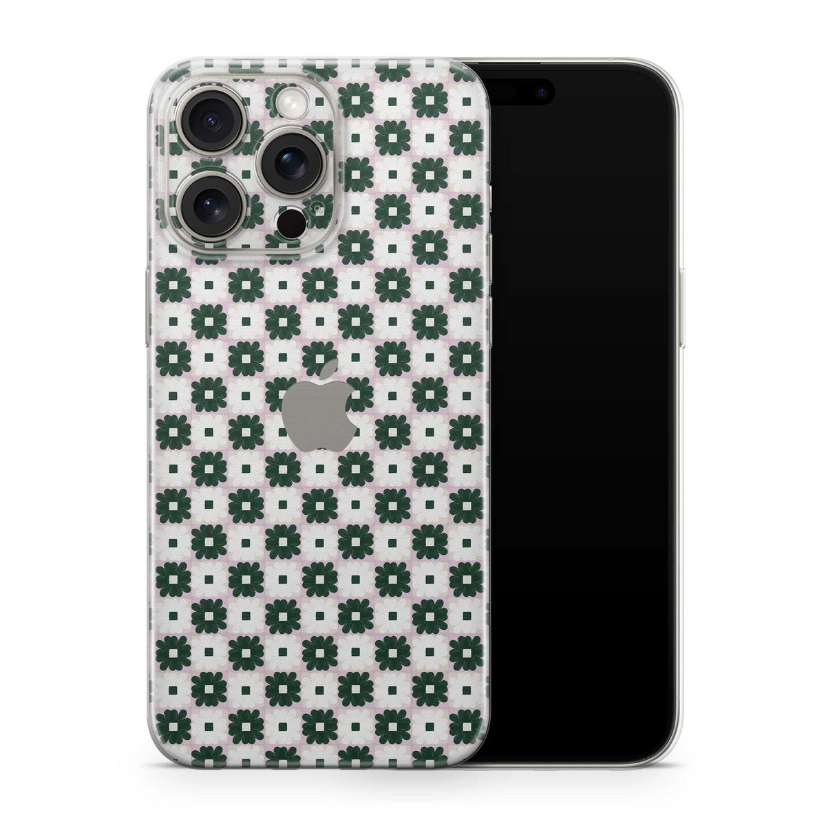 daisy quilt iphone skin + case