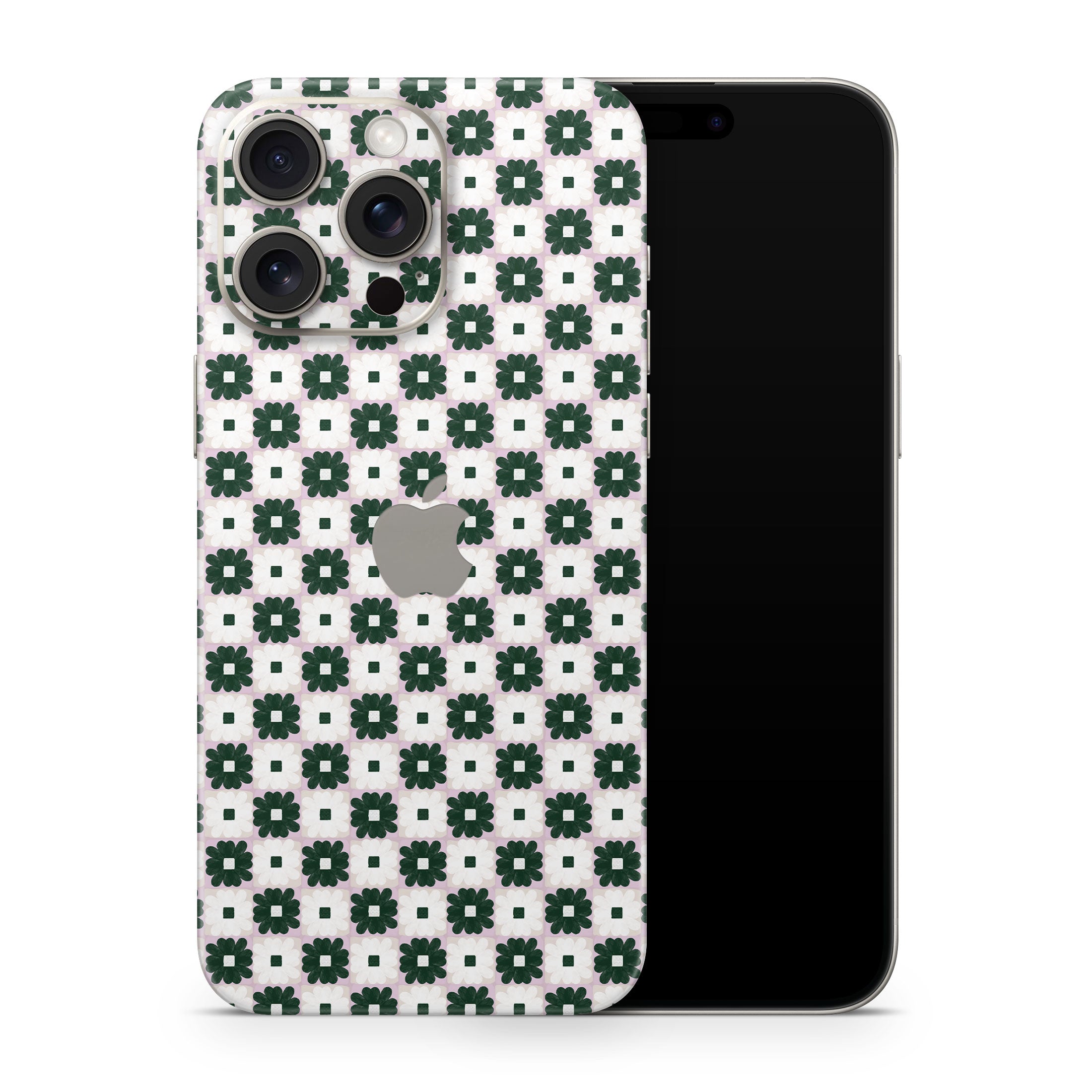 daisy quilt iphone skin