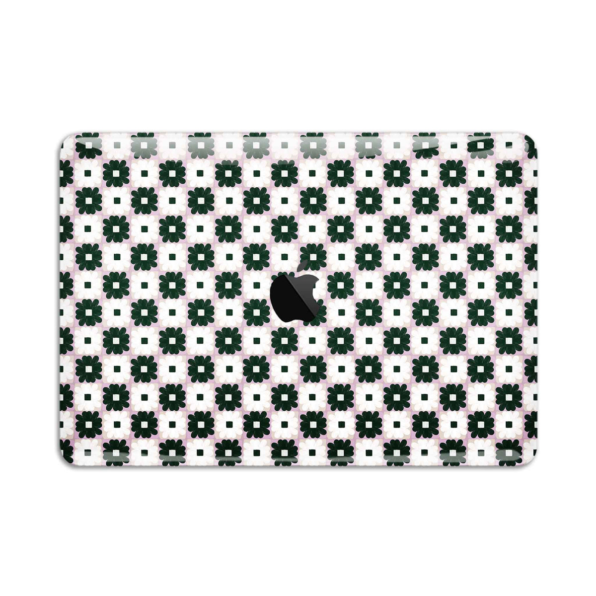 daisy quilt macbook case