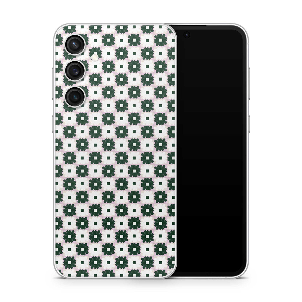 daisy quilt samsung galaxy skin