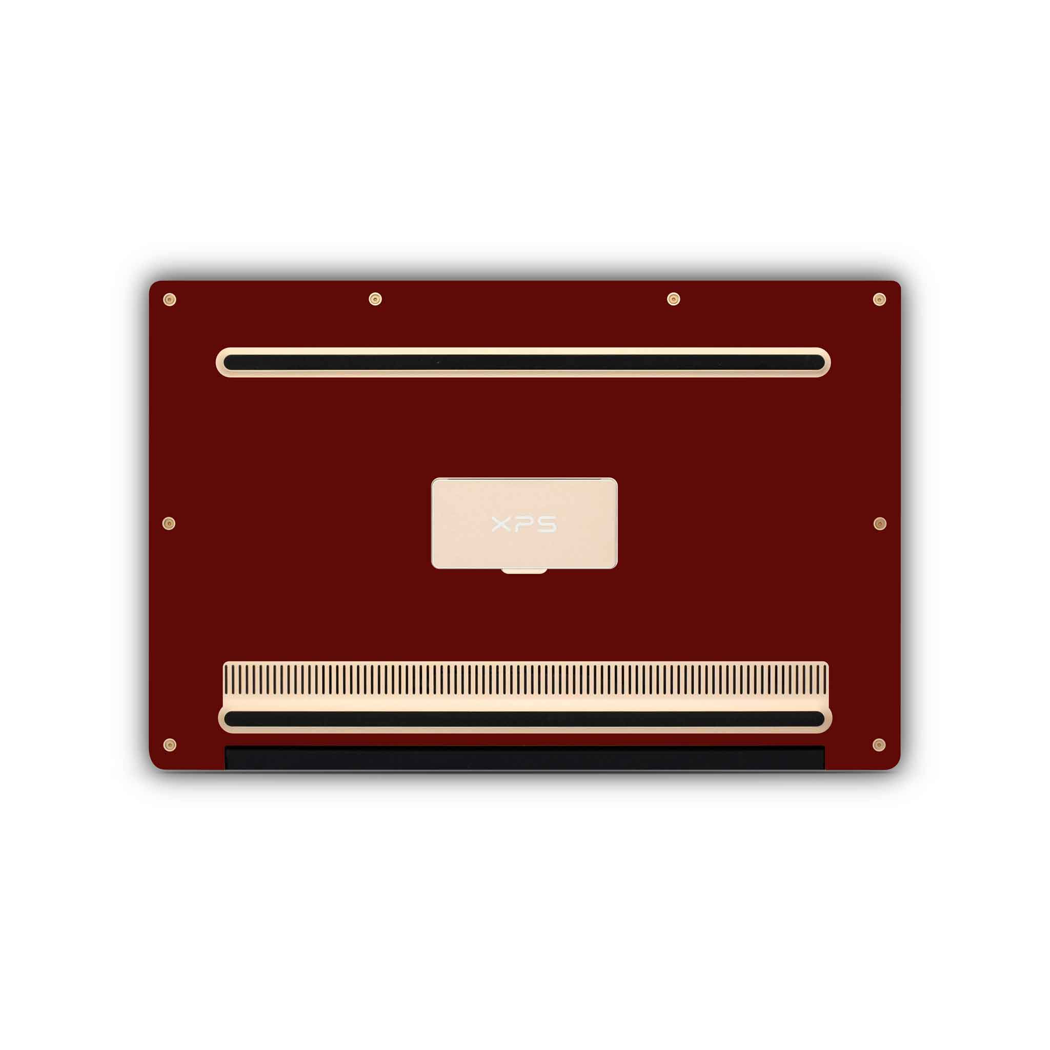 deep red dell skin bottom view