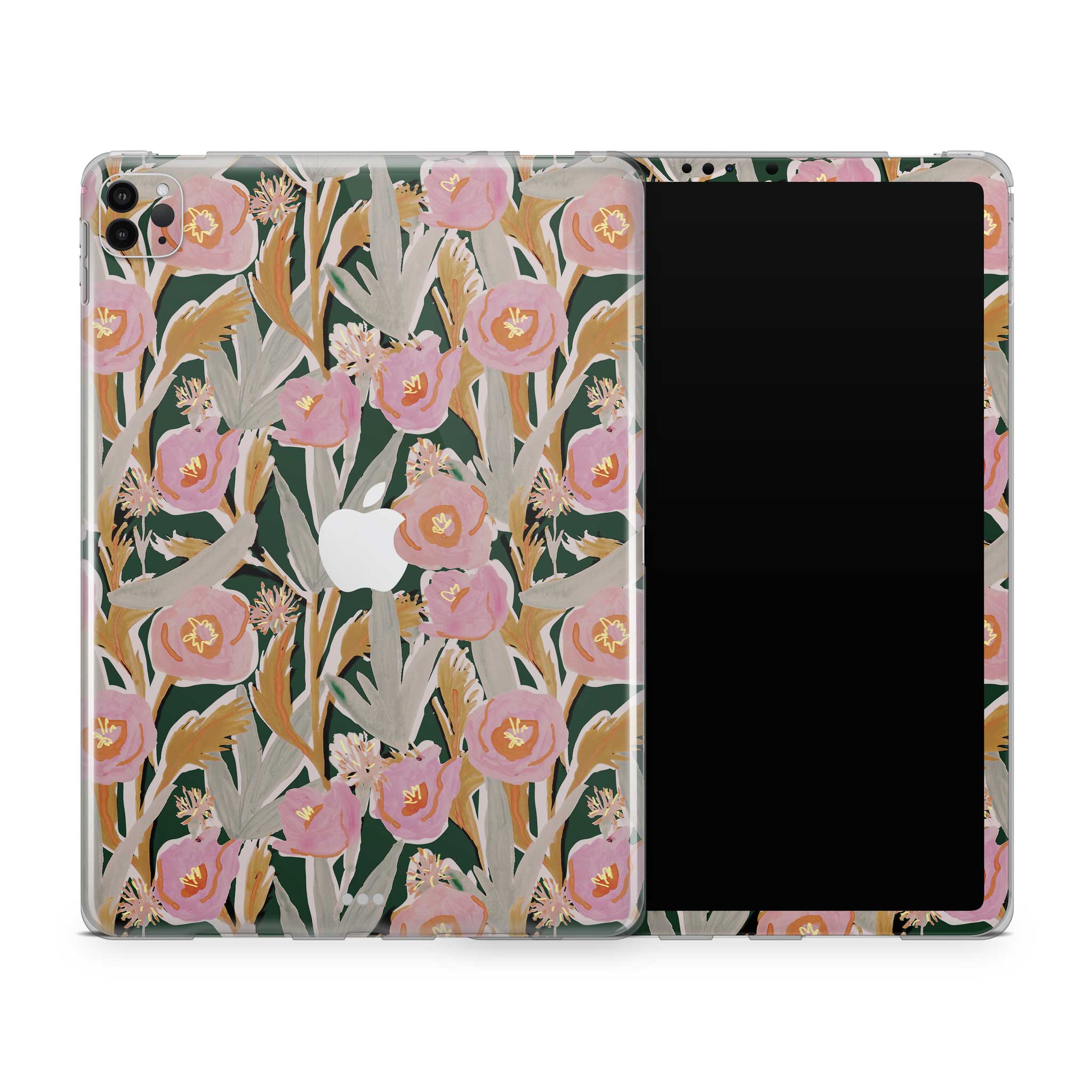 fall floral iPad skin + case