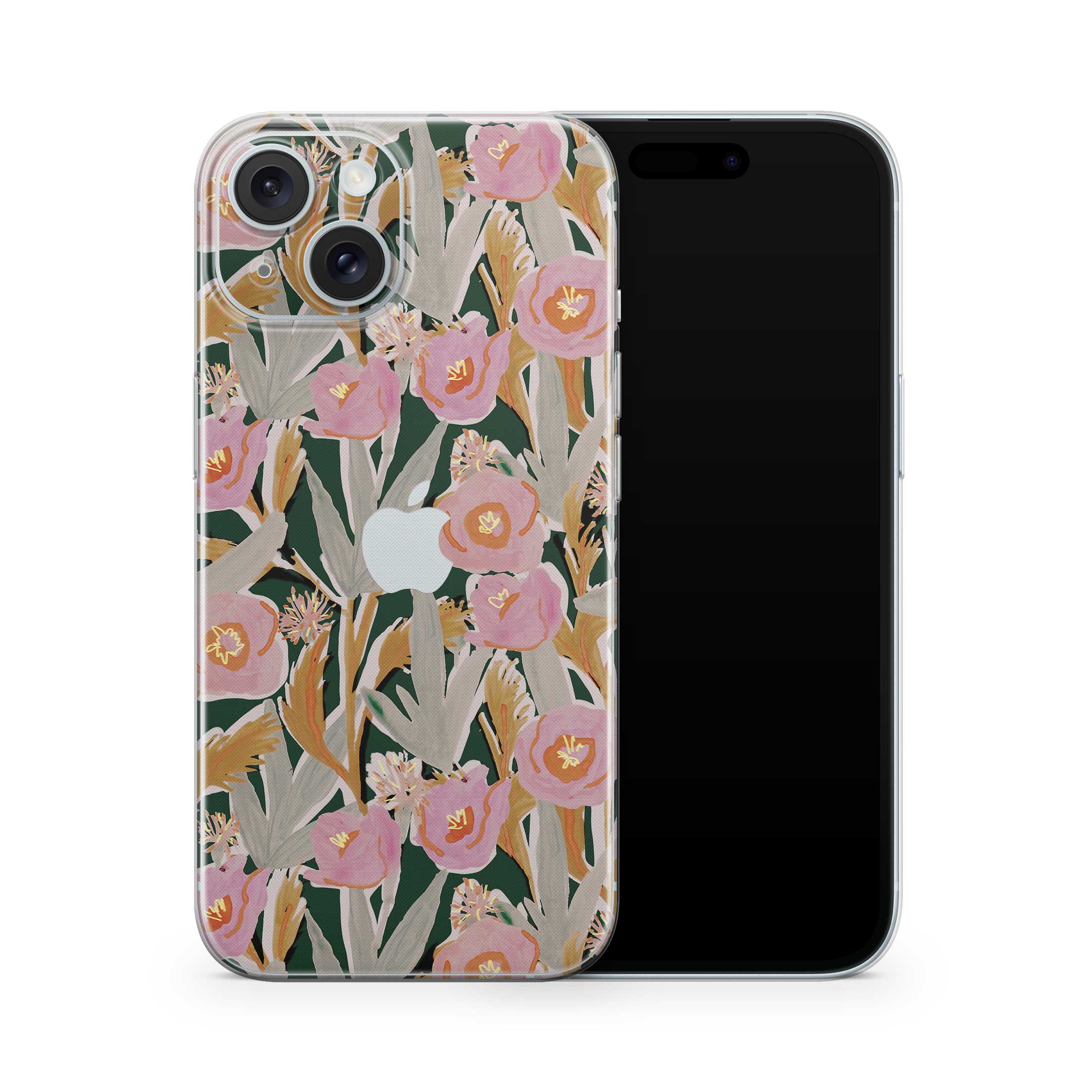 fall floral iphone case