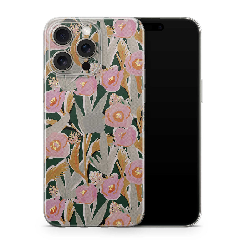 fall floral iphone skin + case