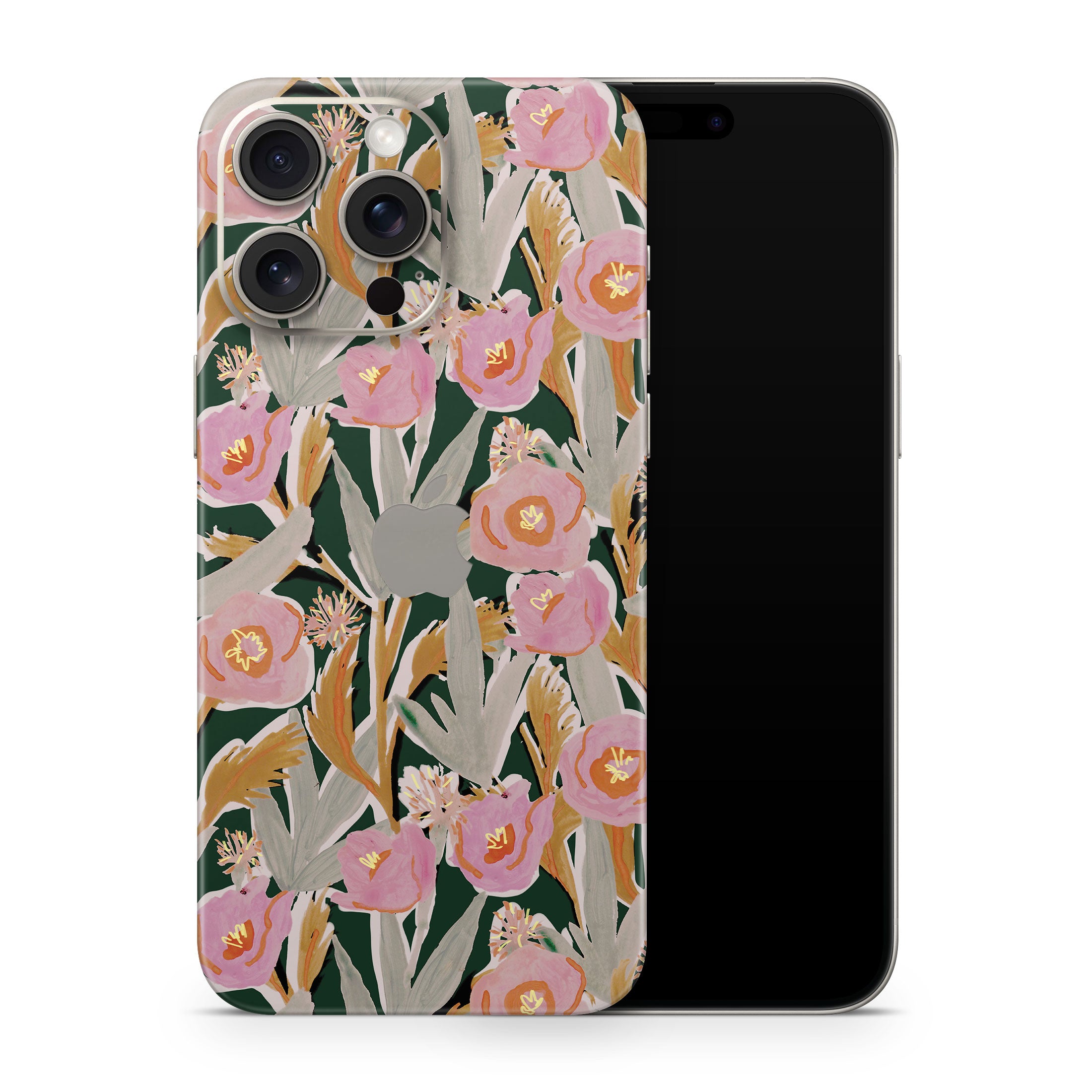 fall floral iphone skin