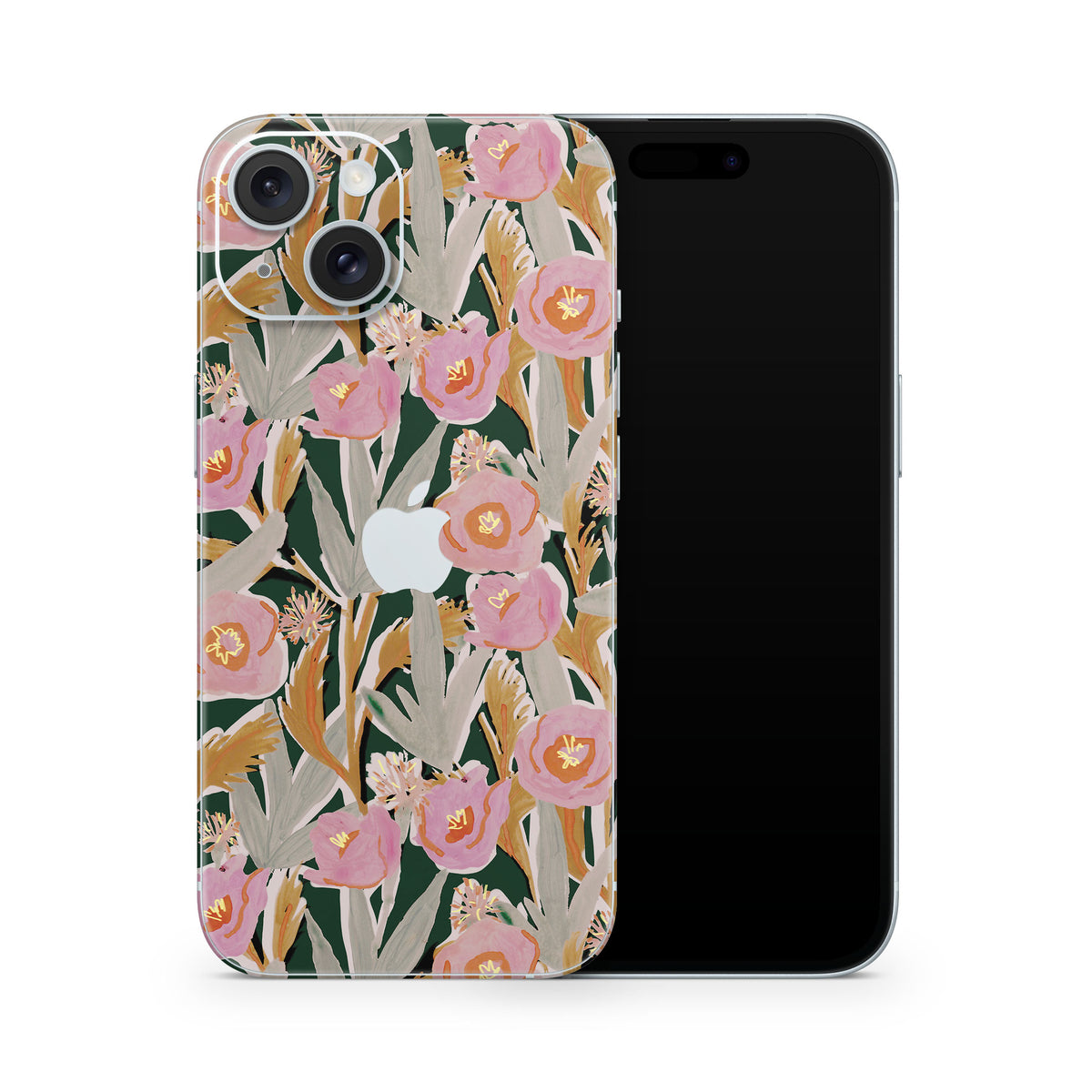 fall floral iphone 15 skin