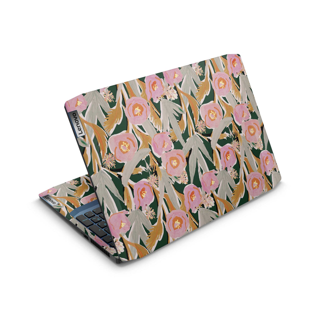 fall floral lenovo skin