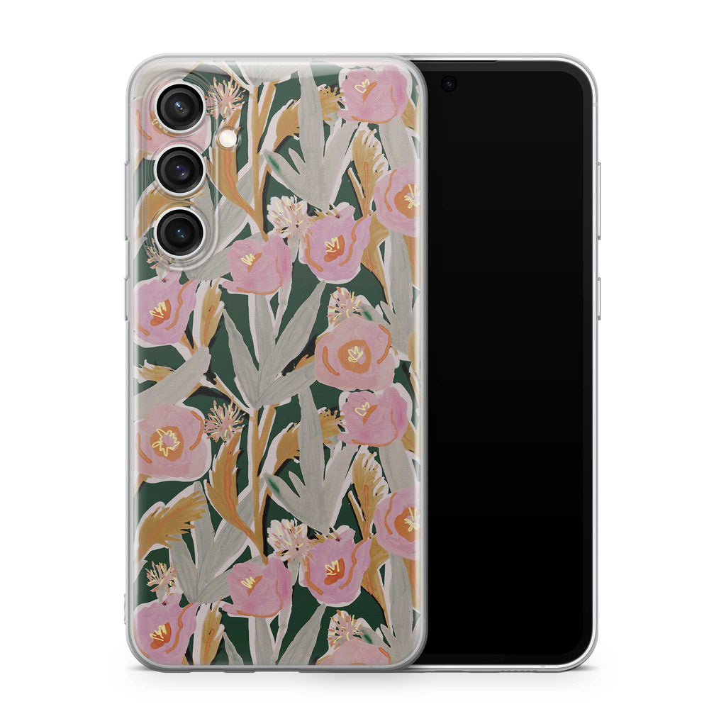 fall floral samsung galaxy case