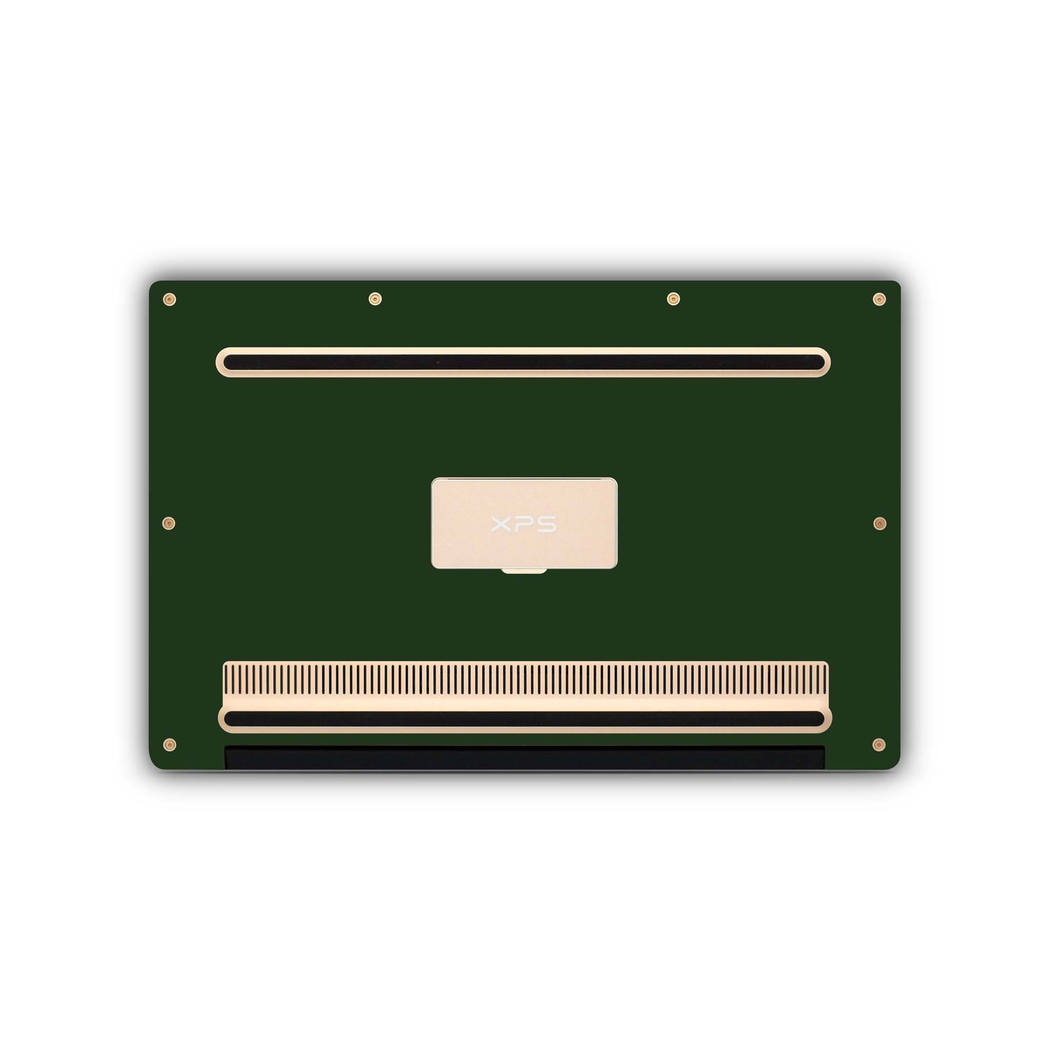 forest green dell skin bottom view