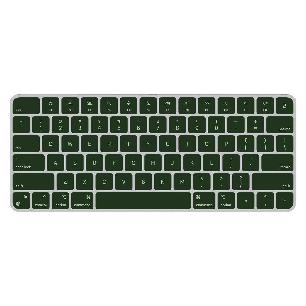 Forest Green Magic Keyboard Skin