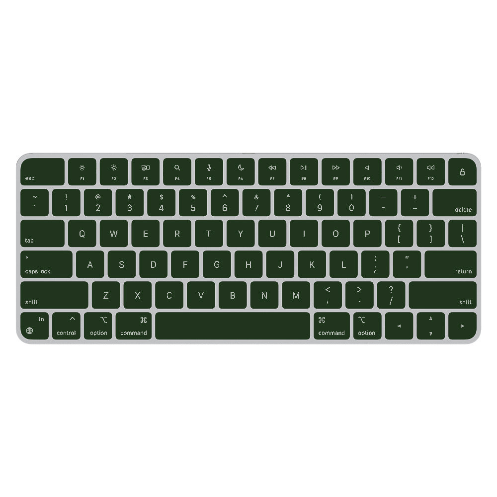 Forest Green Magic Keyboard Skin