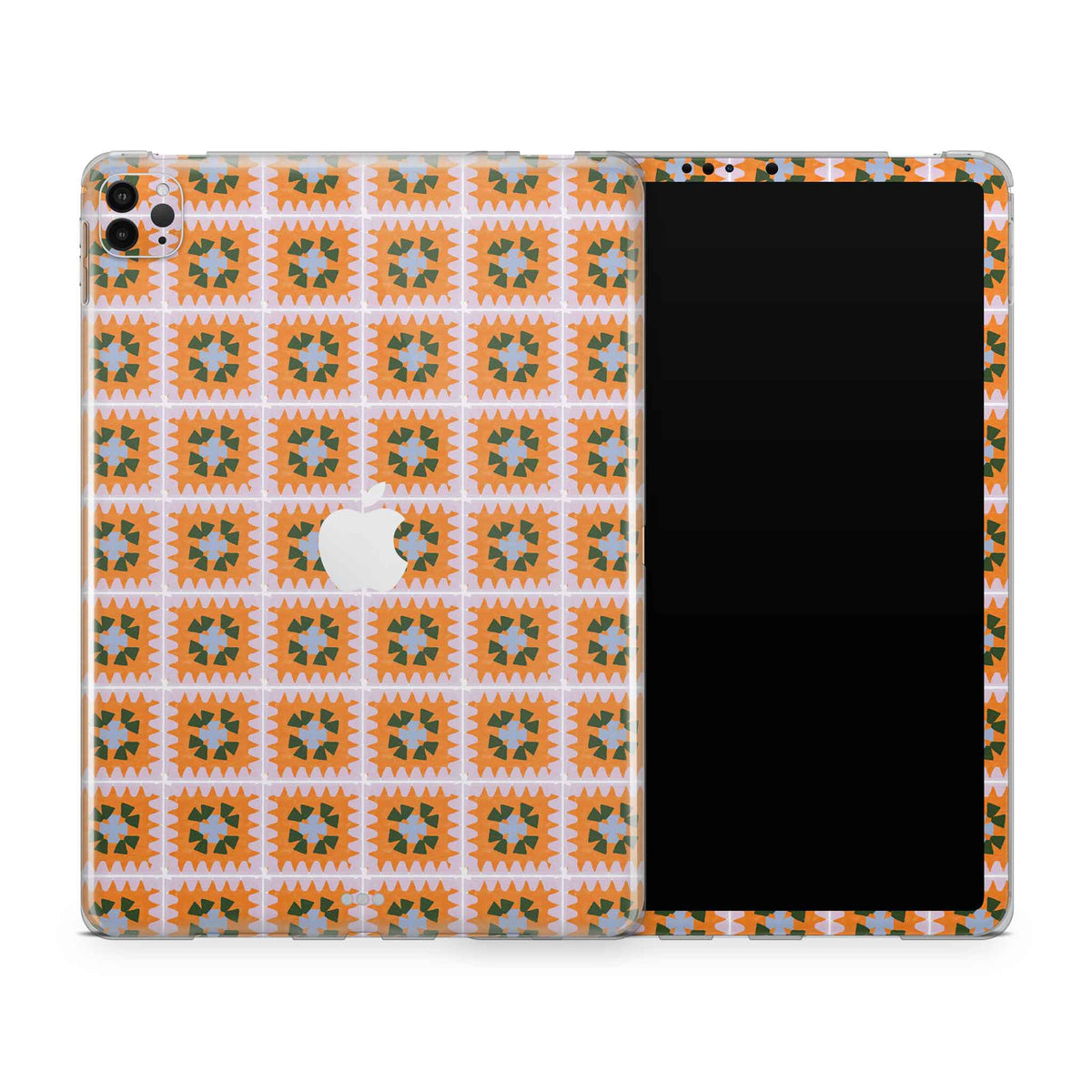 granny square iPad skin + case