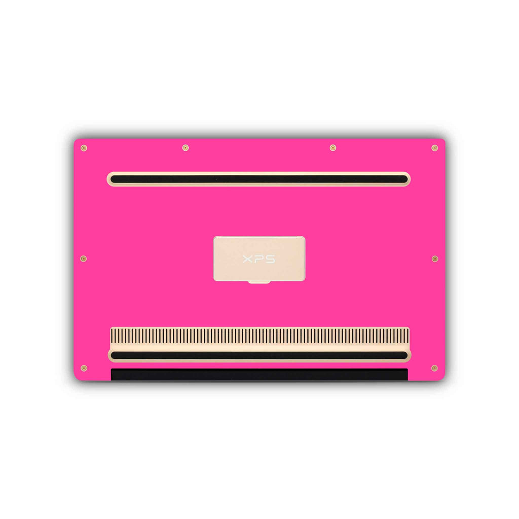 hot pink dell skin bottom view