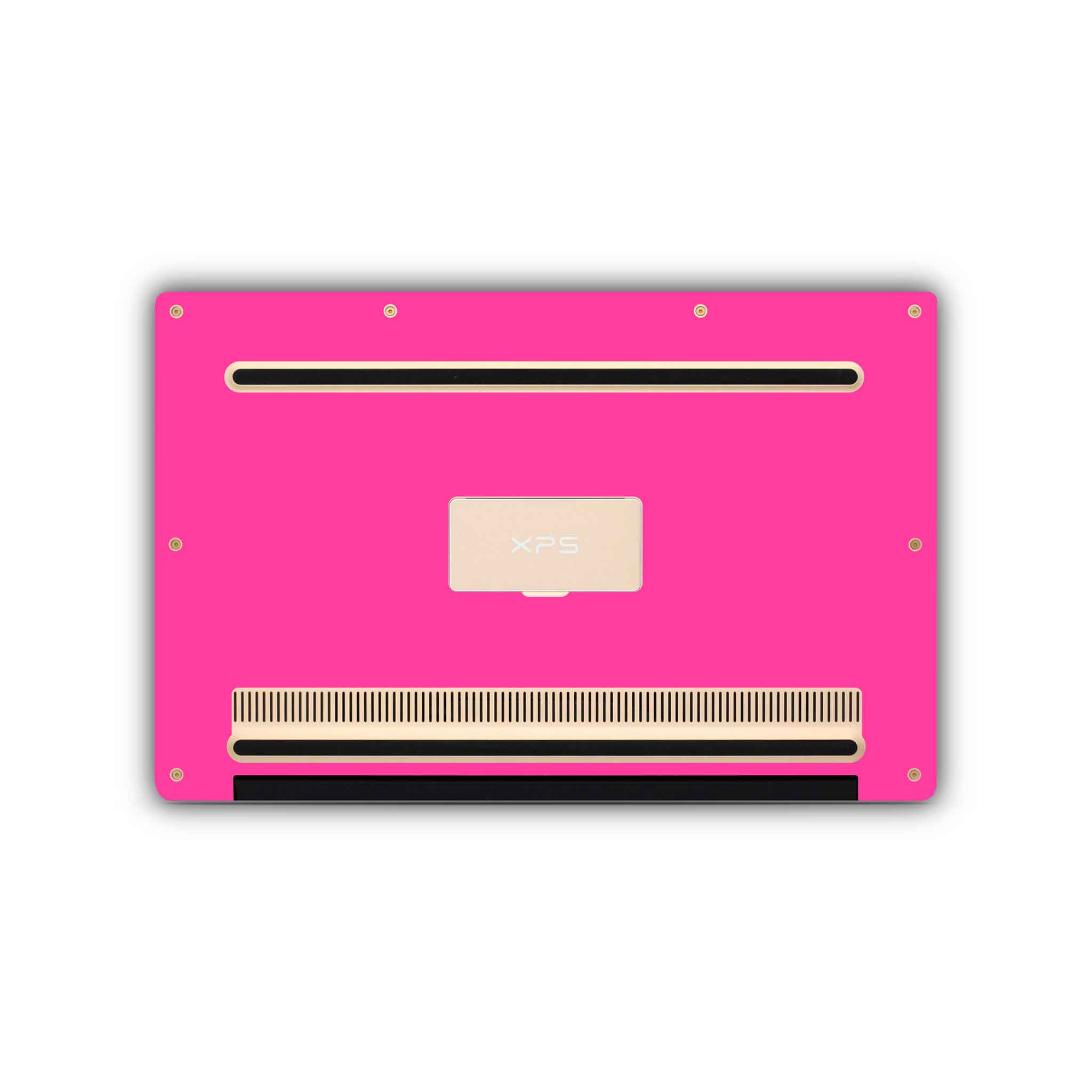 hot pink dell skin bottom skin