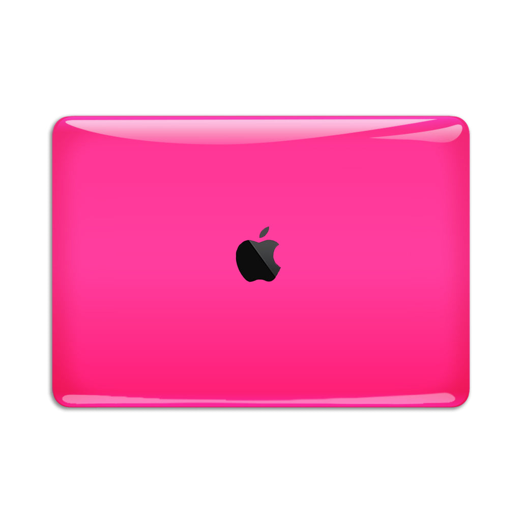 Hot Pink MacBook Case + Skin