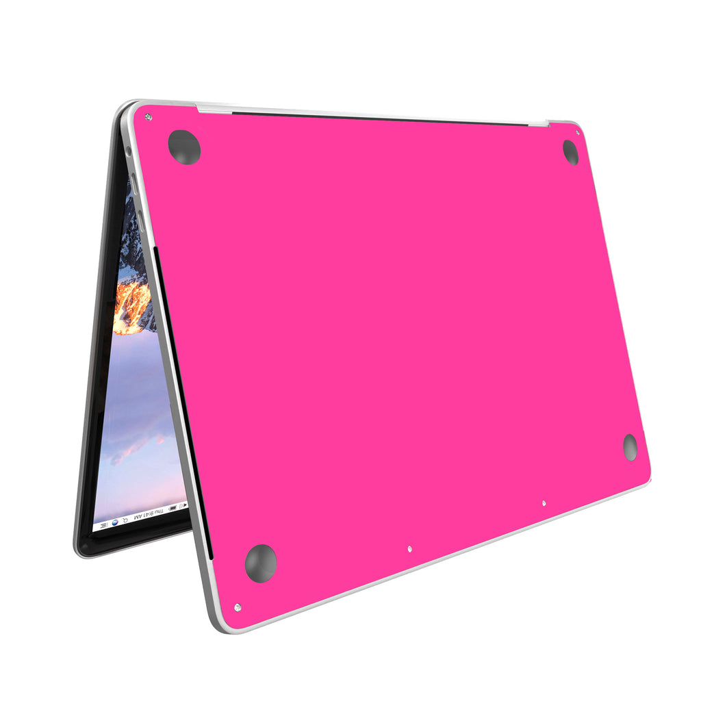Hot Pink MacBook Case + Skin