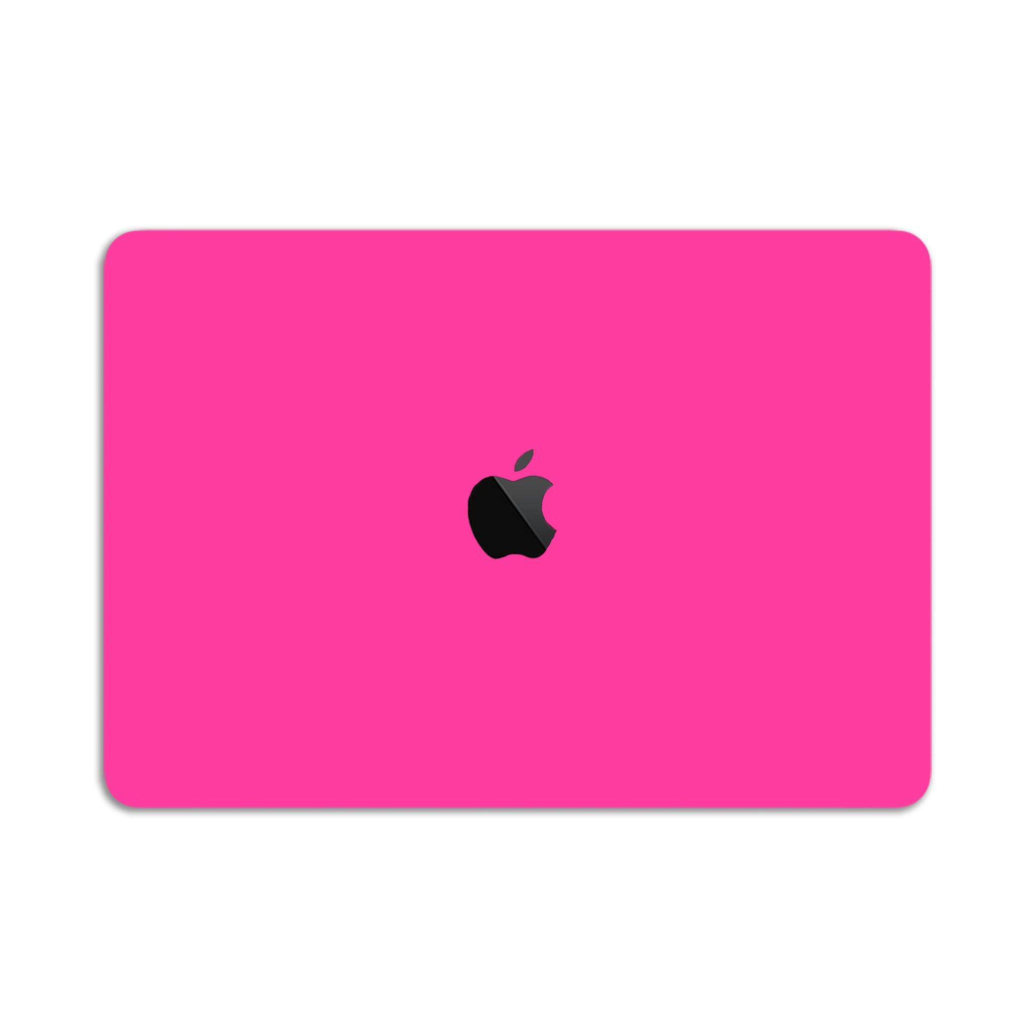 Hot Pink MacBook Case + Skin