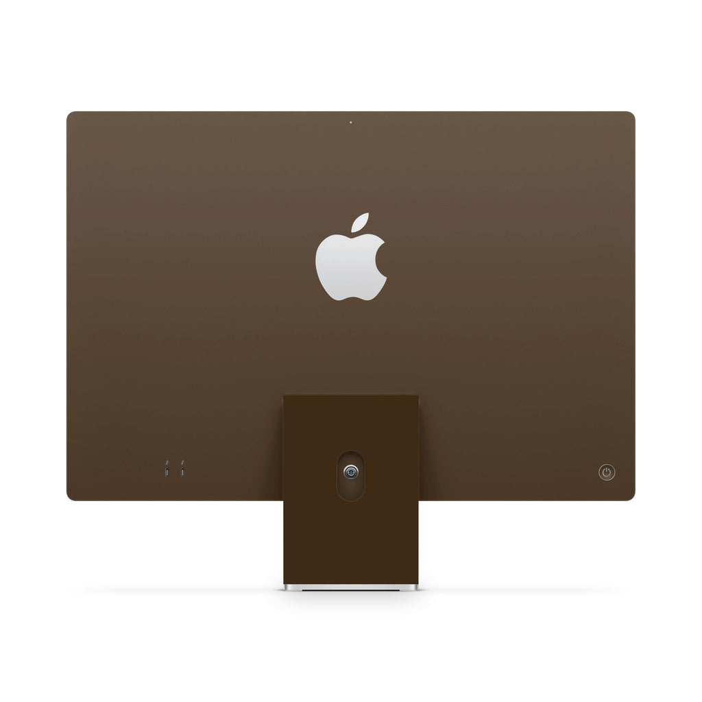 Chocolate Brown iMac Skin