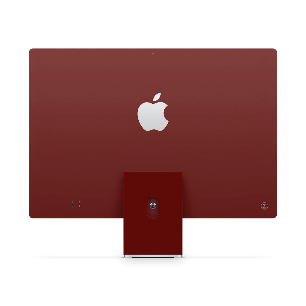 Deep Red iMac Skin