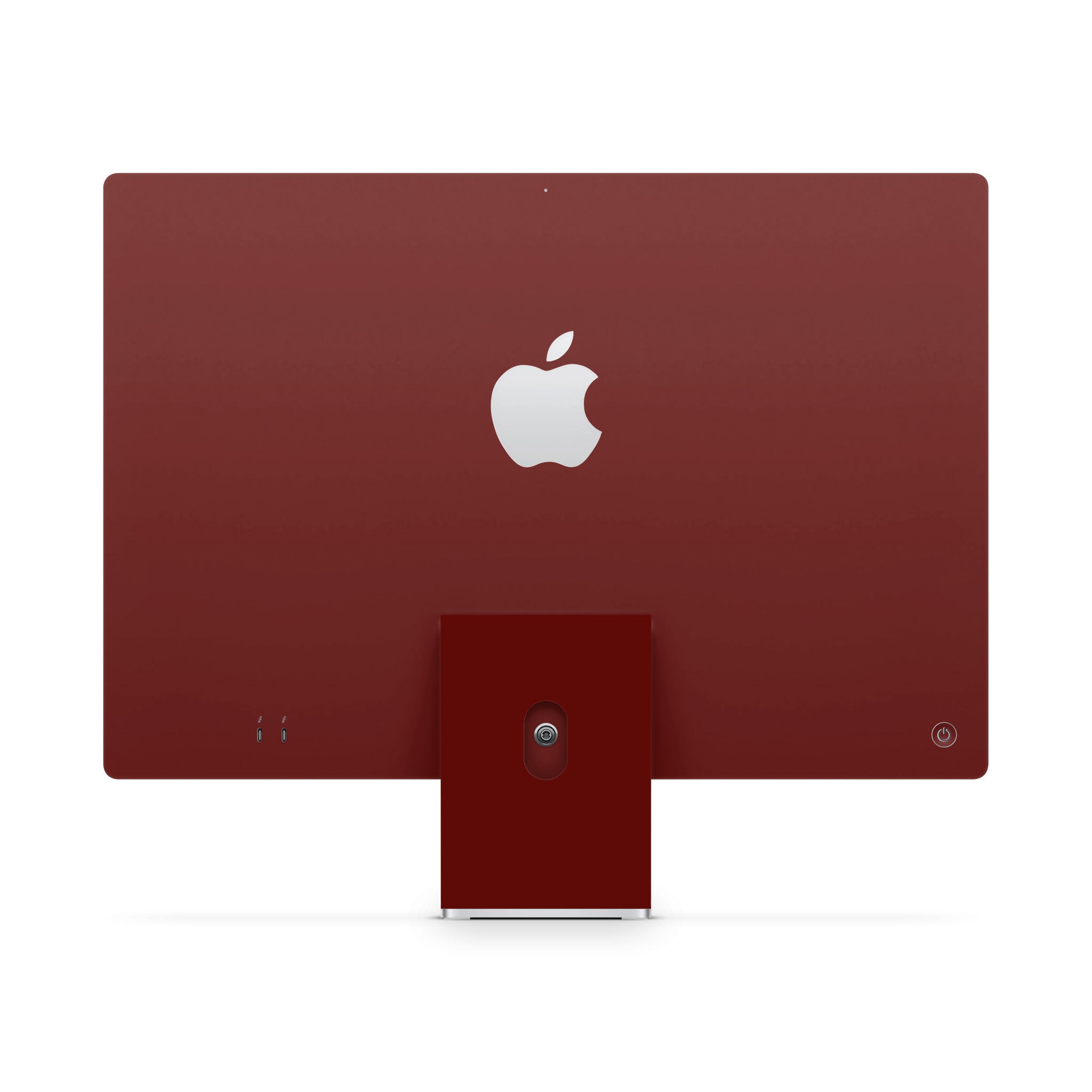 Deep Red iMac Skin