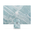Mint Marble iMac Skin