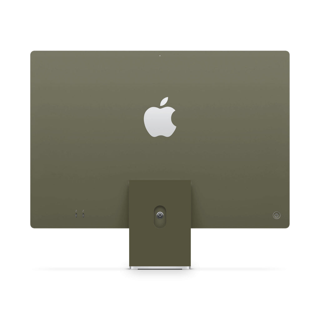 Olive Green iMac Skin
