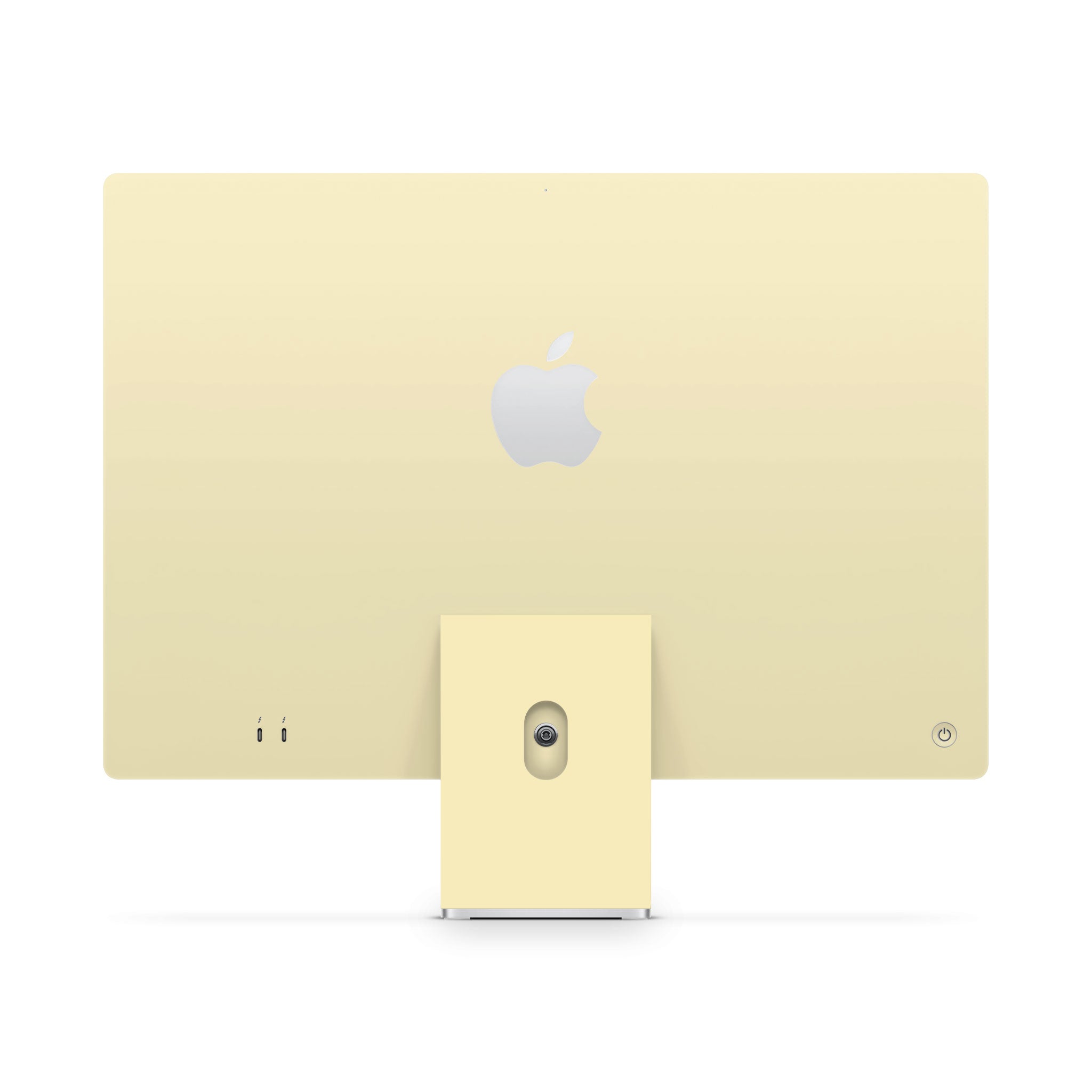 Soft Yellow iMac Skin